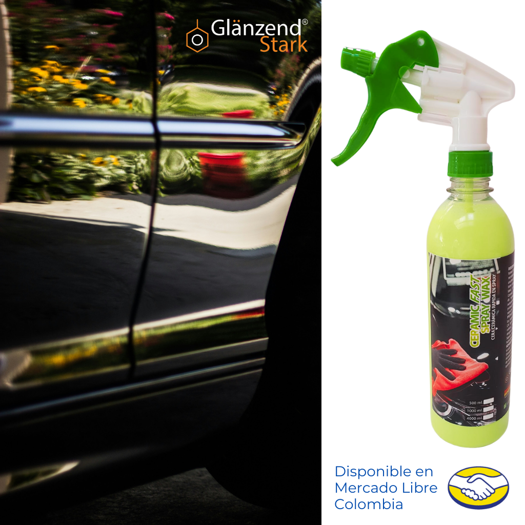 Ceramic Fast Spray Wax de Glänzend Stark®: Mantén tu Automóvil Protegido y Brillante con esta Cera Innovadora 2 Cera rapida Glanzend Stark